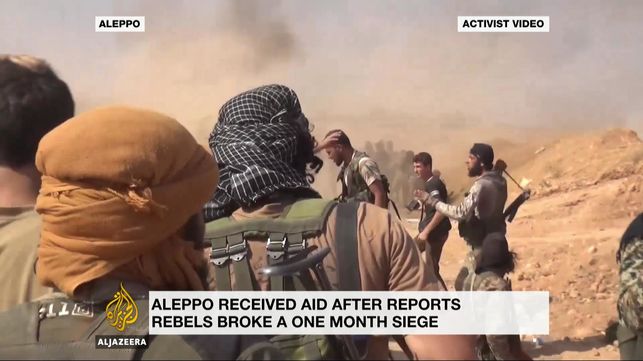 Al Jazeera ha recibido muchas crticas por su cobertura de la guerra siria, que ha sido claramente favorable a los grupos insurgentes. 