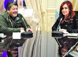 Genocidas en sindicatos Gerardo Martínez y Cristina Fernández de Kirchner