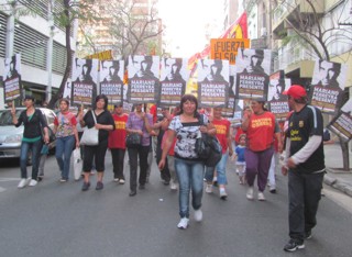 Marcha por Mariano Ferreyra