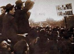 Manifestación del 1° de Mayo de 1909 en Buenos Aires