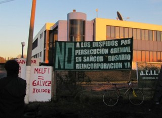 Persecución sindical en SanCor Rosario