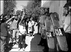 Mapuches manifestaro...