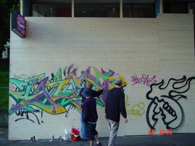 grafiteando...