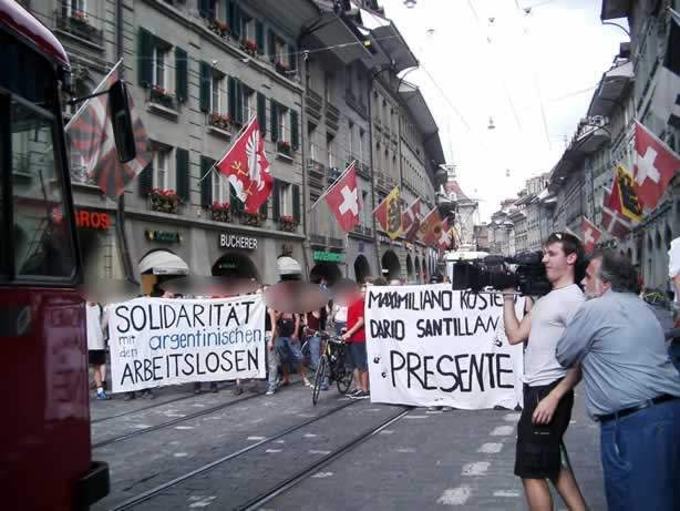 Suiza: PROTESTA EN S...