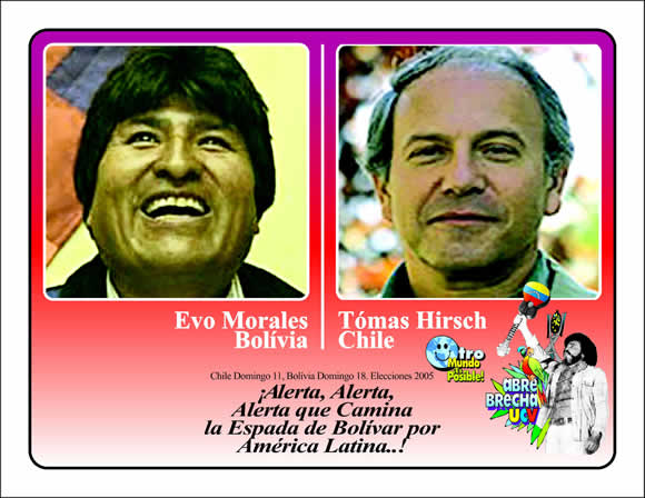 Evo Morales y Toms ...