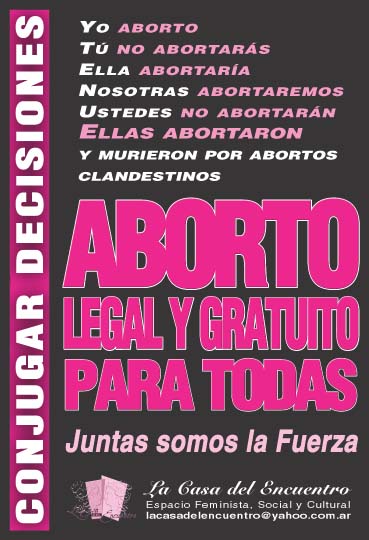 Por el Aborto Legal ...
