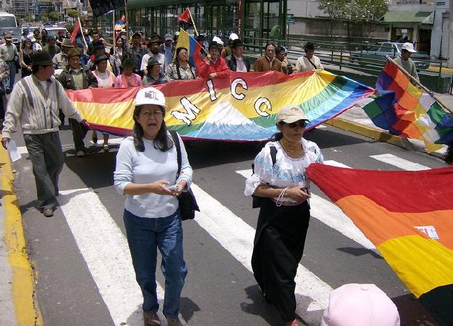 Ecuador: marcha de S...
