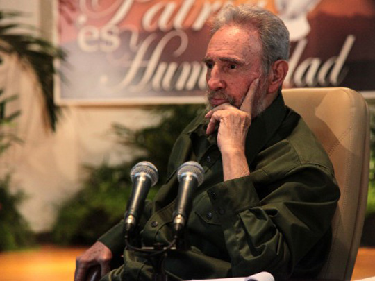 Fidel rinde tributo ...