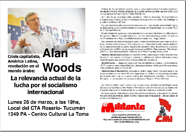 Alan Woods en Argent...
