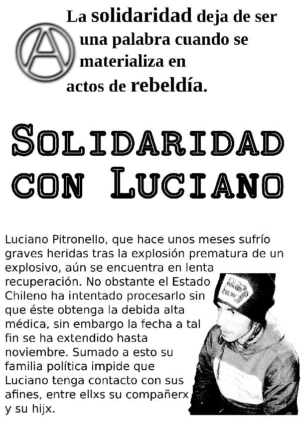 Solidaridad con Luci...