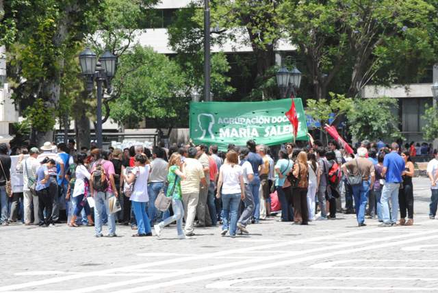 Marcha Docente...
