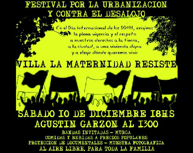 10/12 18hs Festival ...
