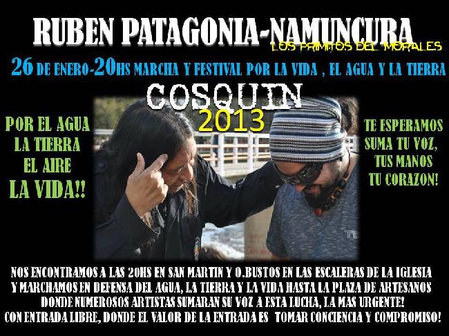 Cosquin 26/01: march...