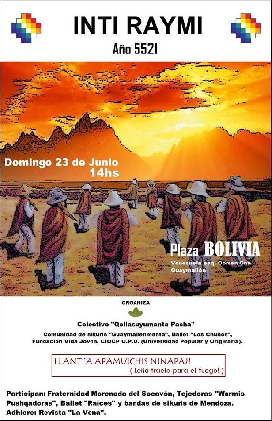 Mendoza: Inti Raymi ...