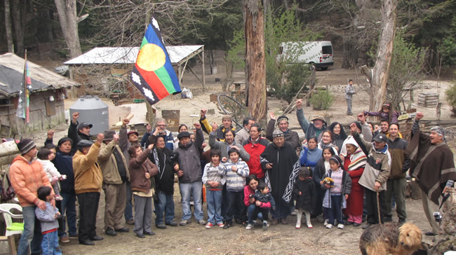 La comunidad mapuche...