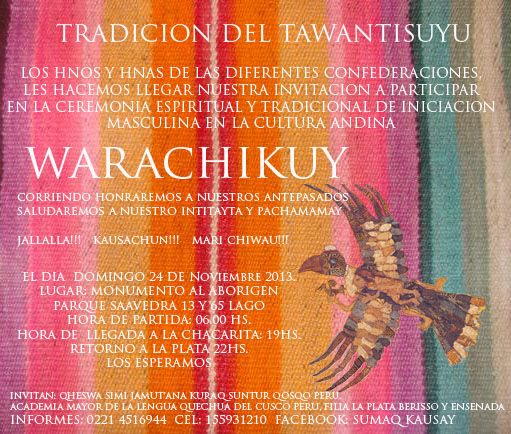 Warachikuy: Ceremoni...