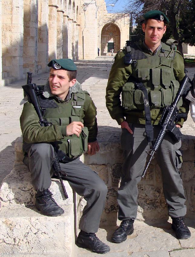 soldados israelies...