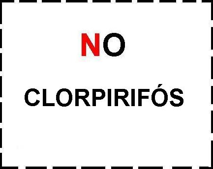 NO CLORPIRIFOS...
