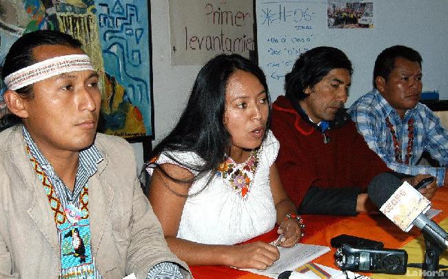 Ecuador: Conaie pide...
