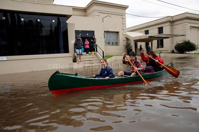 Inundados en San Ant...