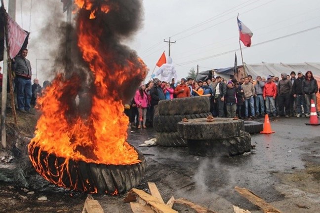 Chile: desastre ecol...