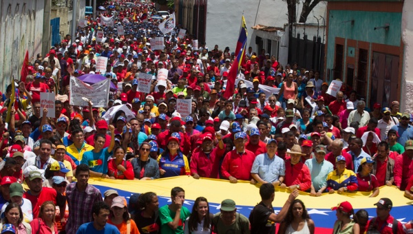 Activistas venezolan...