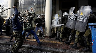 Grecia: violentos en...