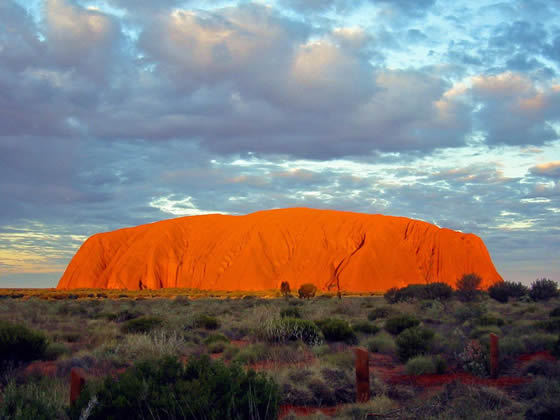 Uluru, el Ombligo de...