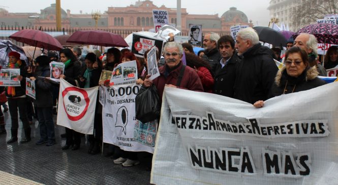Multitudinario rechazo al Decreto 683/18 de militarización de la protesta social