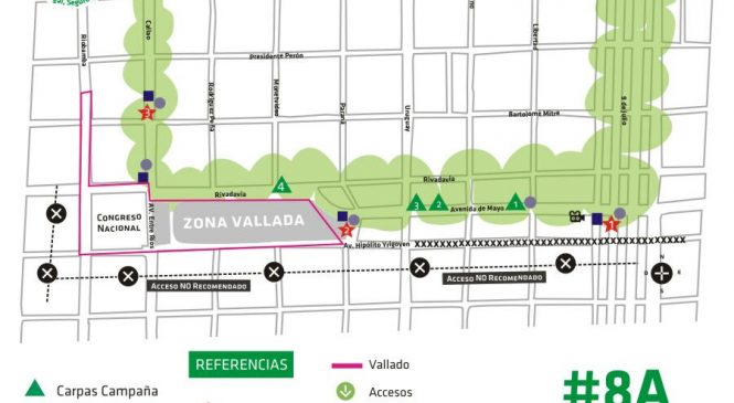 #8A Carpas y escenarios de la Campaña Nacional por el Derecho al Aborto Legal, Seguro y Gratuito 💚