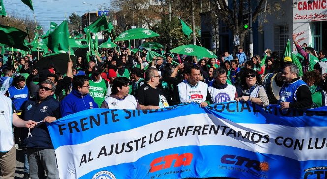 Movilización unitaria en Río Negro