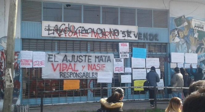 ¿Accidente? No, asesinatos laborales. La docencia tampoco se calla más