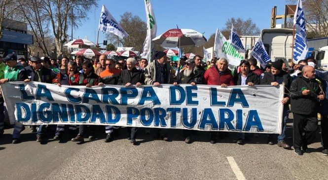 Siguen latentes los 160 despidos en el puerto