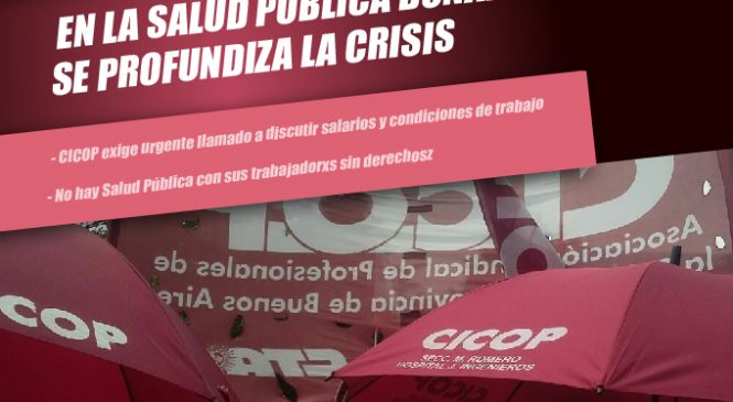 CICOP: Salarios en caída libre y un Ministro ausente