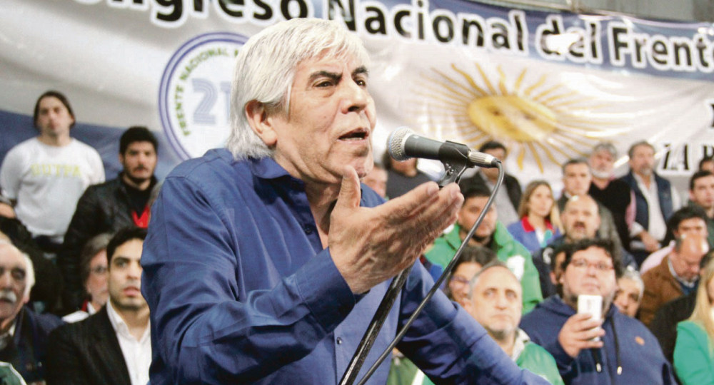 Moyano abrió etapa de protestas por Presupuesto, G-20 y el FMI