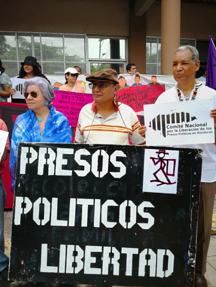 Libertad a los Presos Políticos en Honduras