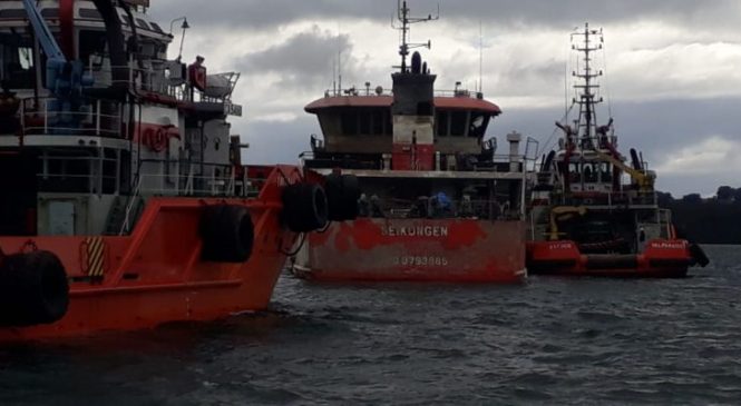 Chile: Organizaciones Aymara, Likanantai, Kawesqar y Mapuche exigen retiro de “Barco Basura” de la X región