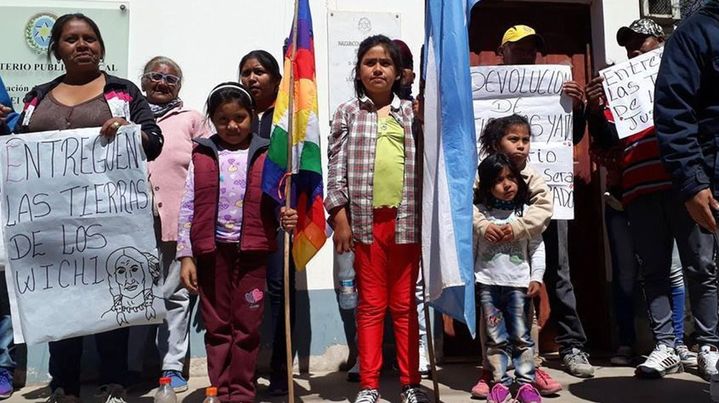Wichis reclaman derecho ancestral sobre unas tierras en El Quebrachal
