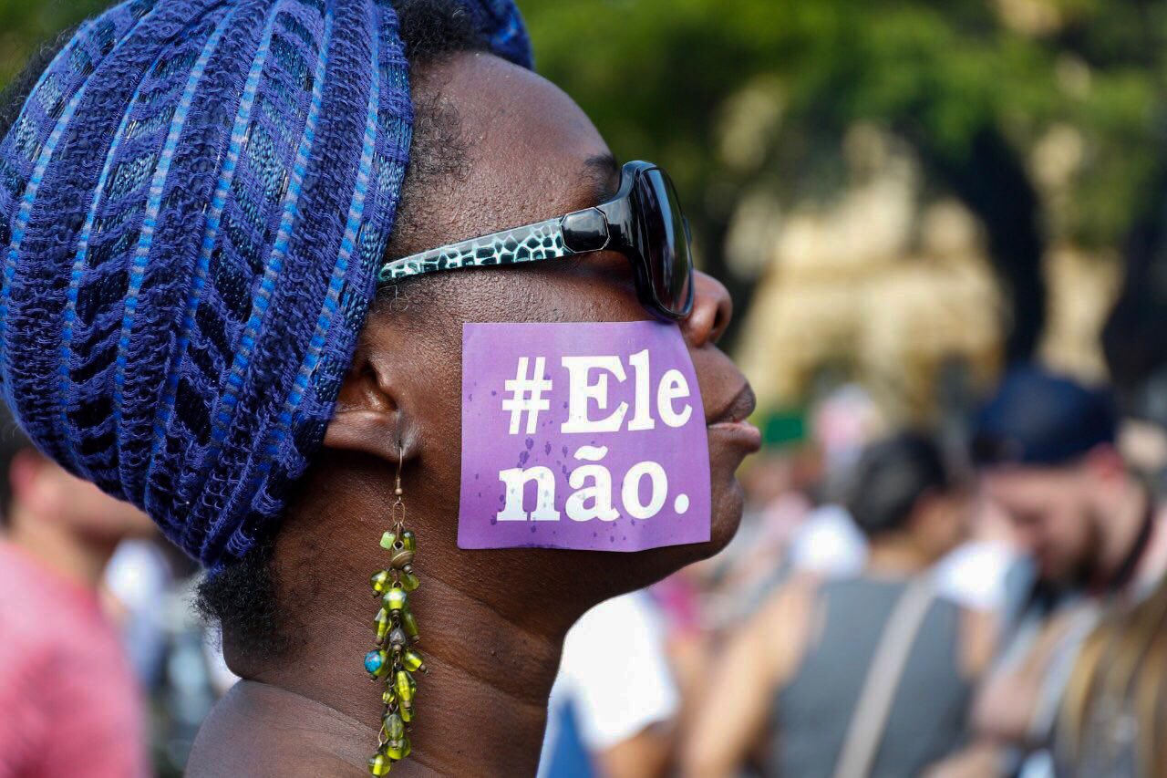 #EleNão: la marcha de las Mujeres Unidas contra Bolsonaro reunió a 150.000 personas en São Paulo
