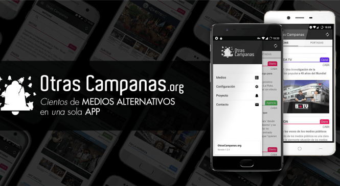 “Otras Campanas”: la app para seguir medios alternativos
