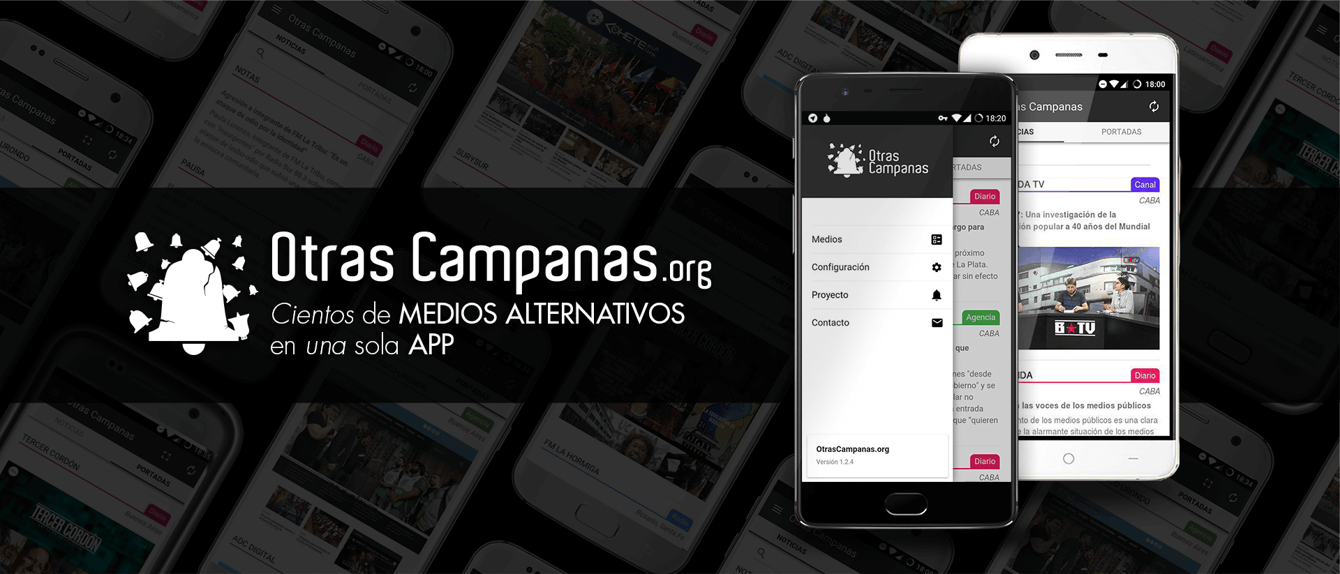 “Otras Campanas”: la app para seguir medios alternativos