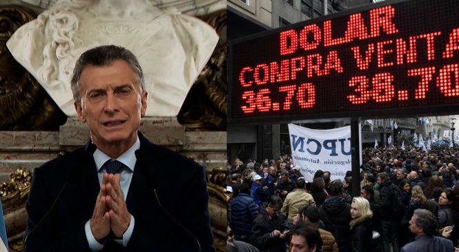 Macri relanzó su gobierno anunciando más ajuste y el peso sigue perdiendo valor