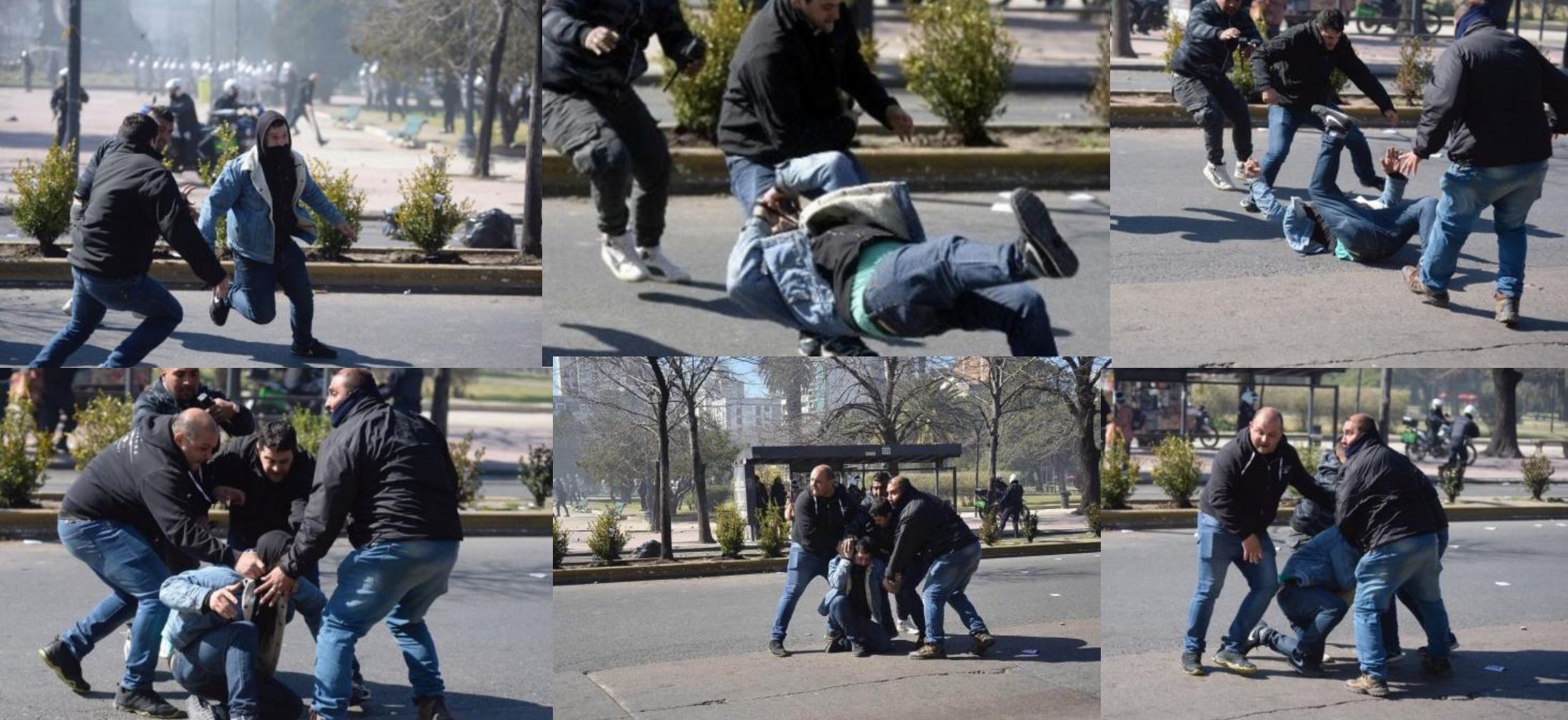 La Plata: represión y hostigamiento policial en la marcha y en el barrio