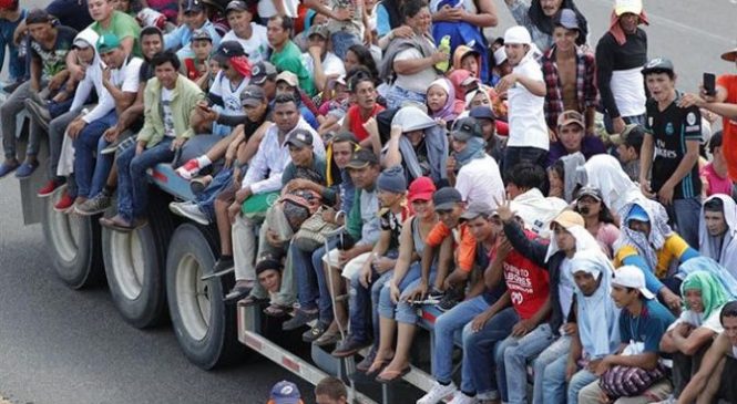 ONU: 7.000 personas conforman caravana de migrantes centroamericanos