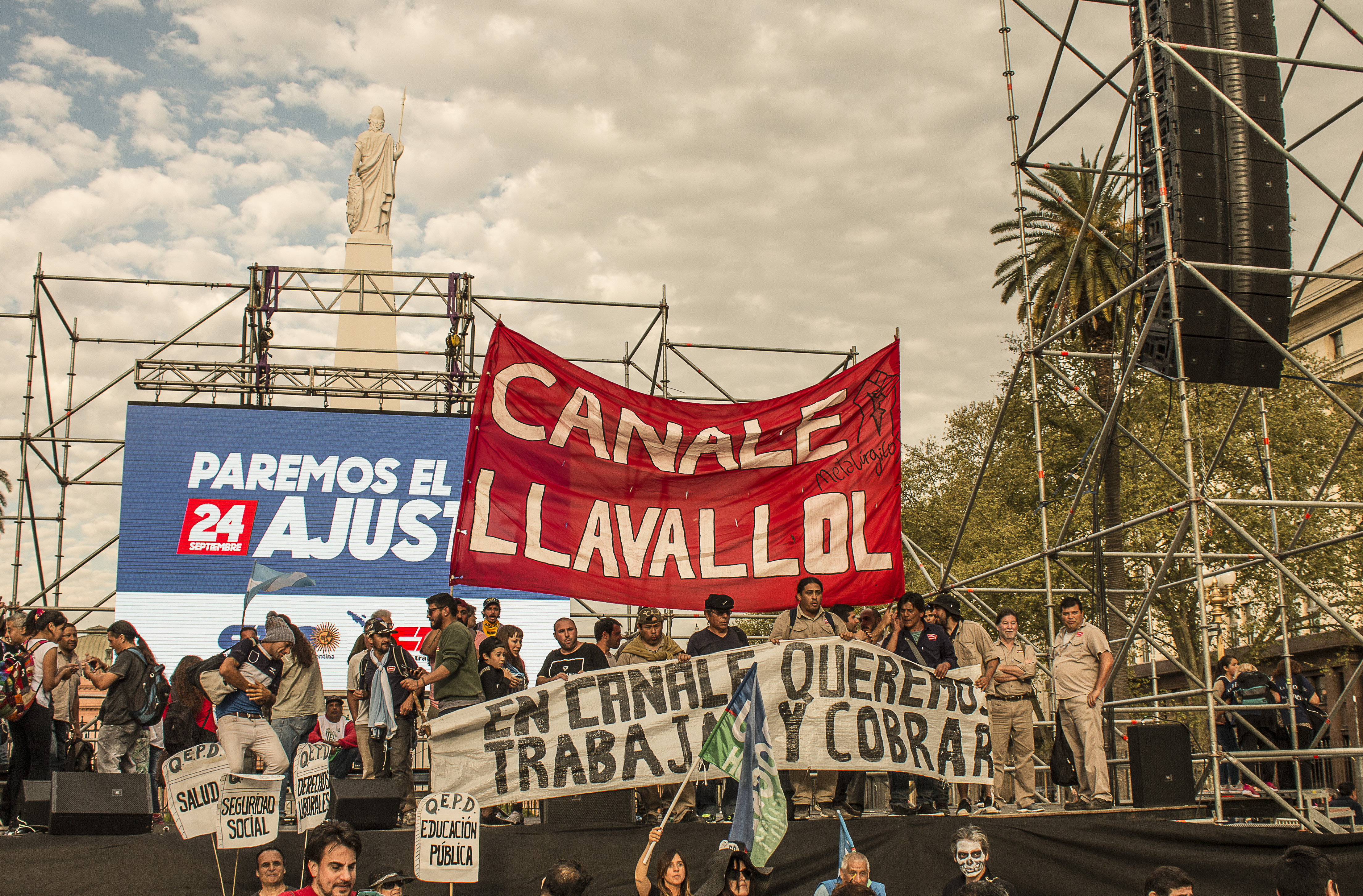 Canale Lavallol: dos meses sin sueldos ni obra social ni ART y en total incertidumbre
