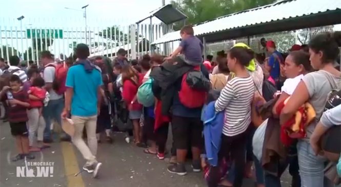 La caravana de migrantes pone de manifiesto “la urgencia de un cambio en las políticas de EE.UU. en Centroamérica”