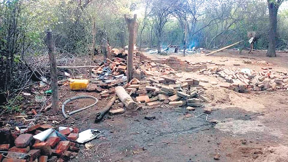 Murió el campesino quemado