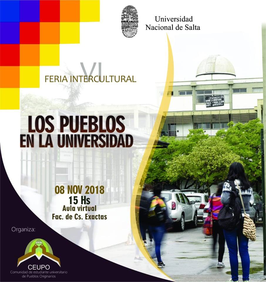 Salta: VI Feria Intercultural “Los Pueblos en la Universidad”