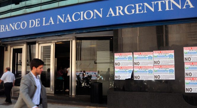 Bancarios paralizarán los bancos públicos porque se niegan a pagar el último acuerdo paritario
