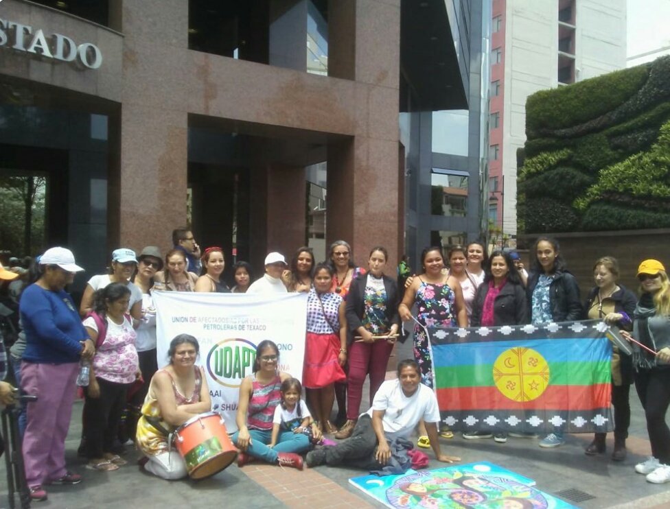 Manifiesto de mujeres latinoamericanas afectadas por Chevron